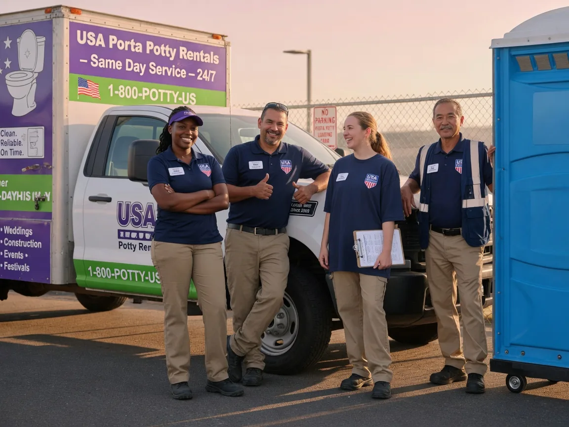 Porta Potty Rental company in Crabtree, PA